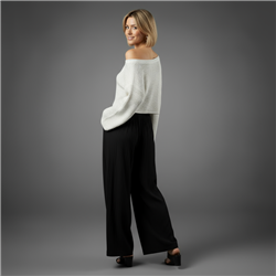 Mujer pantalon bambula pinzado - LO