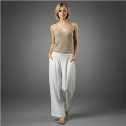 Mujer top crochet hilo - LO