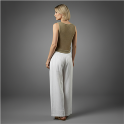 Mujer musculosa tejido brillo - LO