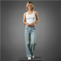 Mujer musculosa modal basica - TI