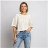 Mujer remera tejido hilo - EM
