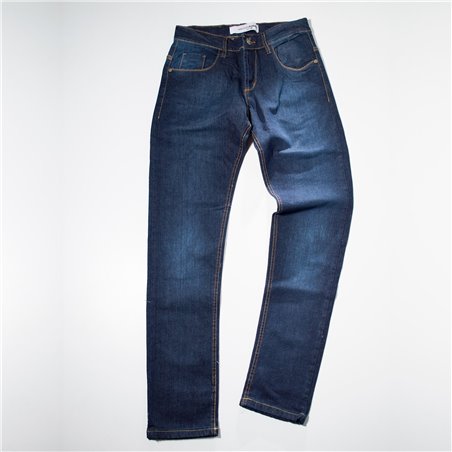 Hombre Maldita Suerte Pantalon Jean elastizado chupin clasico