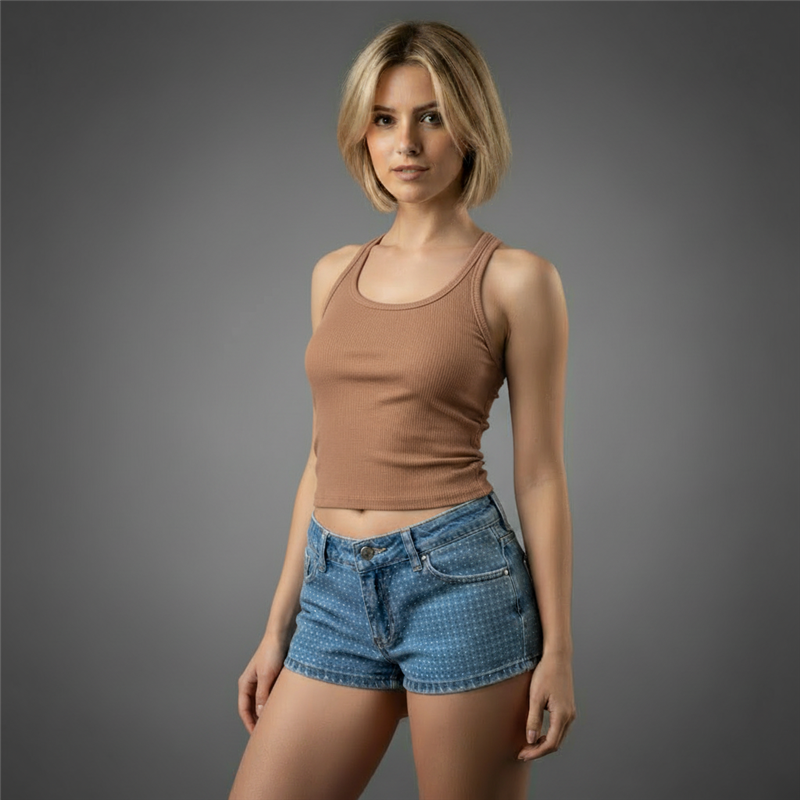 Mujer musculosa modal basica - TI