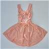 Nena vestido broderie elastizado moño espalda