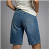 Mujer bermuda jean hebillas en cintura - BEL