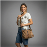 Bolso lona frente bolsillo cierre llavero - GO
