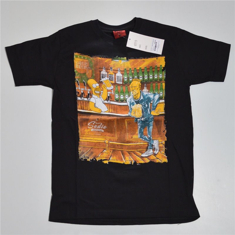 Hombre Remera algodon modelos varios cuello redondo