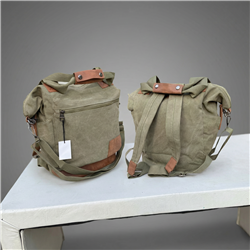 Mochila bolso lona frente bolsillo - GO