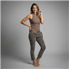 Mujer babucha creep gamuzado cinturon linea italiana - IB