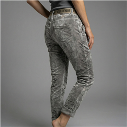 Mujer babucha creep gamuzado cinturon linea italiana - IB