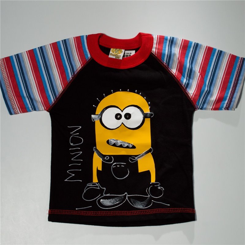 Nene Remera manga corta MINIONS