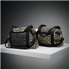 Bolso print frente bolsillo arandelas - GO