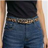 Cinto ecocuero piel print - GO