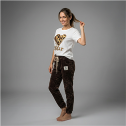 Mujer remera algodon aplique corazon print - Fra