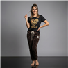 Mujer remera algodon aplique corazon print - Fra
