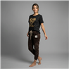 Mujer remera algodon aplique corazon print - Fra