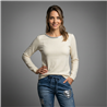 Mujer sweater bremer cuello bote brillo - OG