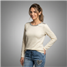 Mujer sweater bremer cuello bote brillo - OG