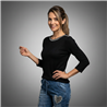 Mujer sweater bremer cuello bote brillo - OG
