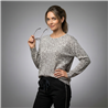 Mujer sweater bremer print lurex - OG