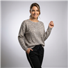Mujer sweater bremer print lurex - OG