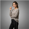 Mujer sweater bremer print lurex - OG