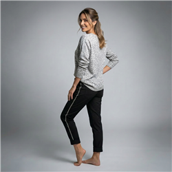 Mujer sweater bremer print lurex - OG