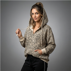 Mujer campera acetato print brillo - OG