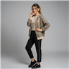 Mujer campera acetato print brillo - OG