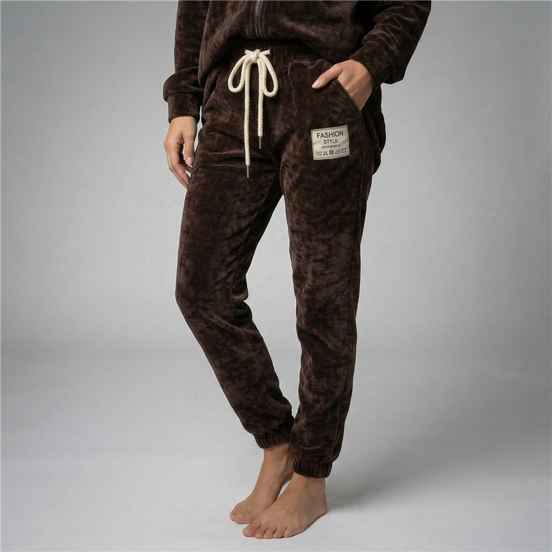 Mujer babucha pana linea italiana - IB