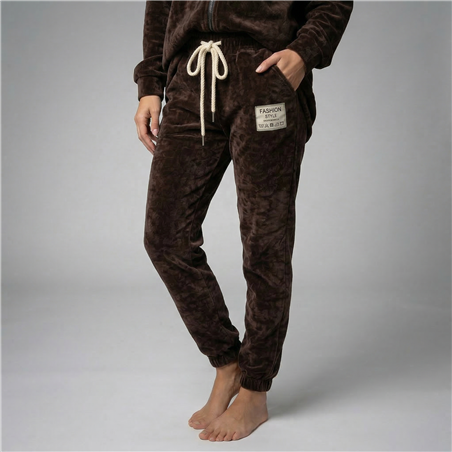 Mujer babucha pana linea italiana - IB