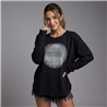 Mujer buzo rustico amplio estampa cocoi brillo - OG