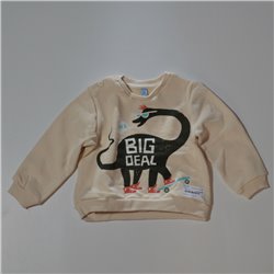 Bebe buzo rustico estampa dinosaurio BIG DEAL 124