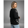 Mujer sweater bremer frente laminado piedras linea italiana - IB
