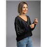Mujer sweater bremer frente fuego estrass - OG