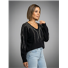 Mujer sweater bremer frente fuego estrass - OG