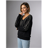 Mujer sweater bremer frente fuego estrass - OG