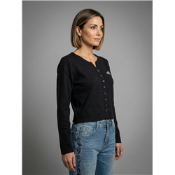 Mujer cardigan bremer corto liso - OG