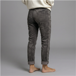 Mujer babucha bengalina elastizada tachas laterales linea ita - IB