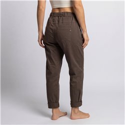 Mujer babucha gabardina elastizada tachas bolsillos linea ita - IB