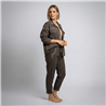Mujer camisaco gabardina frente tachas linea italiana - IB
