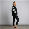 Mujer sweater tejido amplio aplique en espalda NEW YORK - PI