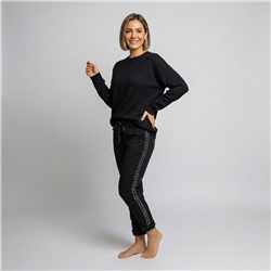 Mujer sweater tejido amplio aplique en espalda NEW YORK - PI