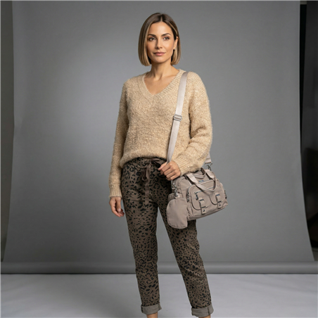 Cartera impermeable frente bolsillo hebilla monedero - GO