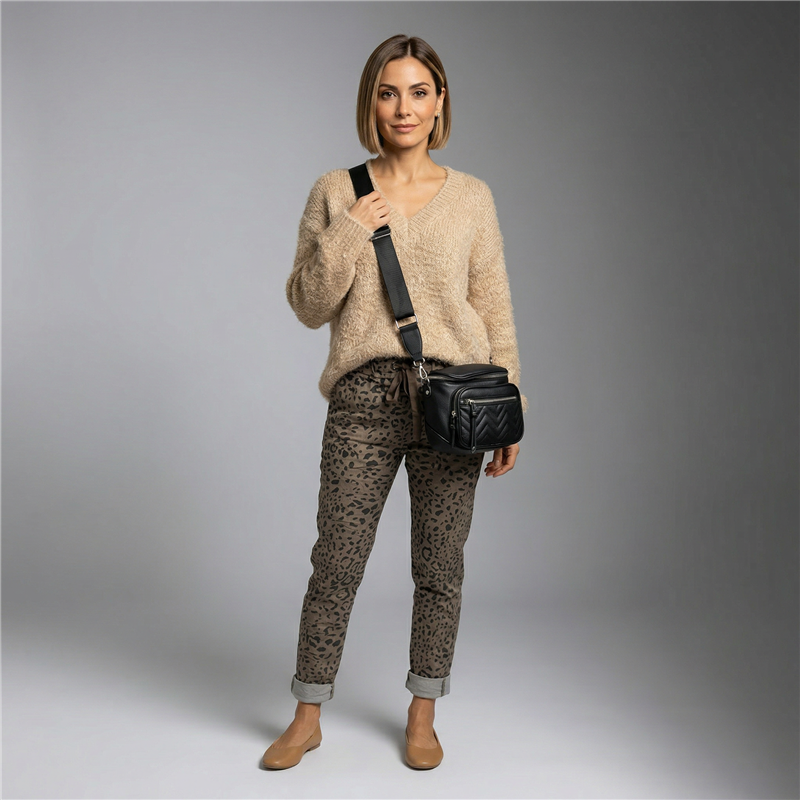 Morral ecocuero frente bolsillo - GO