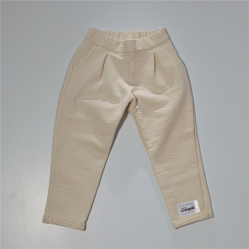 Beba babucha rustica detalle lurex 214