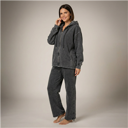 Mujer conjunto plush campera pantalon - OG