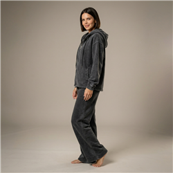 Mujer conjunto plush campera pantalon - OG