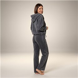 Mujer conjunto plush campera pantalon - OG