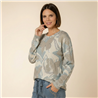 Mujer sweater bremer estampado flores  - OG